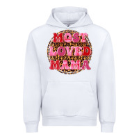 White most loved mama Urban Hoodie - texasbilliewilder