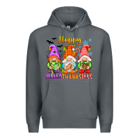 Rock happy hallothanksmas gnomes Premium Hoodie - texasbilliewilder