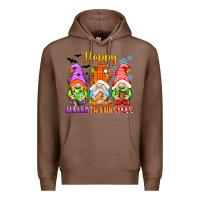 Chestnut happy hallothanksmas gnomes Premium Hoodie - texasbilliewilder