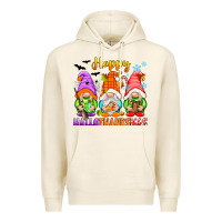 Tofu happy hallothanksmas gnomes Premium Hoodie - texasbilliewilder