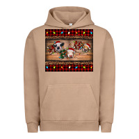 Pigment Burro hohoho christmas cows Urban Hoodie - RanaPortraitStore