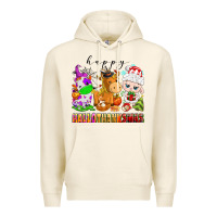 Tofu happy hallothanksmas farm animals Premium Hoodie - texasbilliewilder