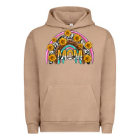 Pigment Burro mom with sunflower rainbow mothers day Urban Hoodie - texasbilliewilder