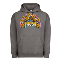 Pigment Tornado mom with sunflower rainbow mothers day Urban Hoodie - texasbilliewilder