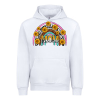 White mom with sunflower rainbow mothers day Urban Hoodie - texasbilliewilder
