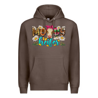 Coffee moody heifer Premium Hoodie - Zillion Design Studio