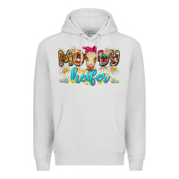 Dove Grey moody heifer Premium Hoodie - Zillion Design Studio