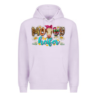 Lilac moody heifer Premium Hoodie - Zillion Design Studio