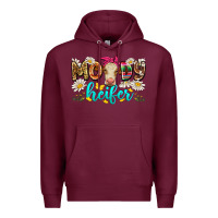 Burgundy moody heifer Premium Hoodie - Zillion Design Studio