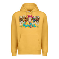 Mustard moody heifer Premium Hoodie - Zillion Design Studio