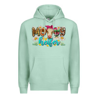 Seafoam moody heifer Premium Hoodie - Zillion Design Studio