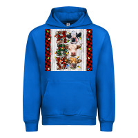 Cobalt ho ho ho christmas cow Urban Hoodie - RanaPortraitStore