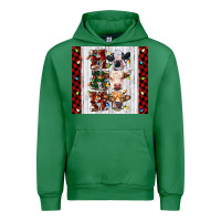 Emerald ho ho ho christmas cow Urban Hoodie - RanaPortraitStore