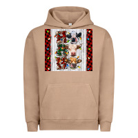 Pigment Burro ho ho ho christmas cow Urban Hoodie - RanaPortraitStore