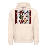 Sandshell ho ho ho christmas cow Urban Hoodie - RanaPortraitStore
