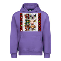 Tulip ho ho ho christmas cow Urban Hoodie - RanaPortraitStore