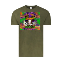Vintage Olive Spooky Heifer Vintage Tee - Artiststas