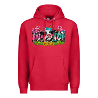Cardinal mom with cow Premium Hoodie - Zillion Design Studio