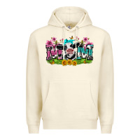 Sandshell mom with cow Premium Hoodie - Zillion Design Studio