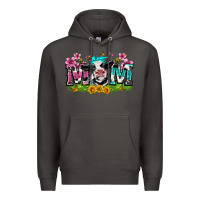 Smoke mom with cow Premium Hoodie - Zillion Design Studio