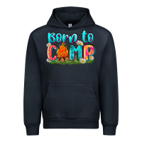 Navy born to camp Urban Hoodie - Zillion Design Studio