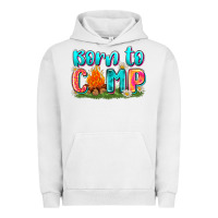 Pigment Lunar Rock born to camp Urban Hoodie - Zillion Design Studio