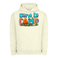 Pigment Pistachio born to camp Urban Hoodie - Zillion Design Studio