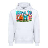 White born to camp Urban Hoodie - Zillion Design Studio