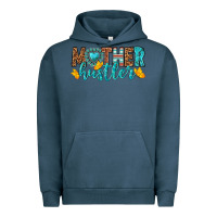 Pigment Midnight Navy mother hustler Urban Hoodie - texasbilliewilder