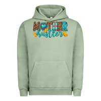Pigment Oil Green mother hustler Urban Hoodie - texasbilliewilder