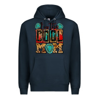 Navy i'm the cool mom Premium Hoodie - Zillion Design Studio