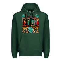 Sports Green i'm the cool mom Premium Hoodie - Zillion Design Studio