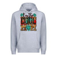 Heather Grey i'm the cool mom Premium Hoodie - Zillion Design Studio