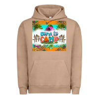 Pigment Burro born to camp Urban Hoodie - Zillion Design Studio