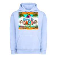 Pigment Grape Ice born to camp Urban Hoodie - Zillion Design Studio