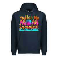 Navy hot mom summer Premium Hoodie - Zillion Design Studio