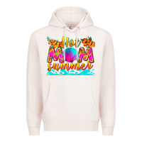 Pale Pink hot mom summer Premium Hoodie - Zillion Design Studio