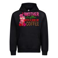Black mother hustler wt a side of coffee Urban Hoodie - texasbilliewilder