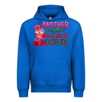 Mother Hustler Wt A Side Of Coffee Urban Hoodie | Teevron