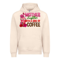 Sandshell mother hustler wt a side of coffee Urban Hoodie - texasbilliewilder