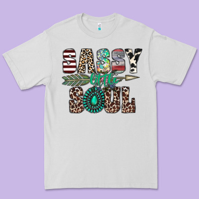 Sassy Little Soul Premium Tee Designed By Cowhidedigitalart