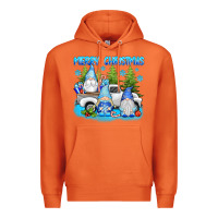 Carrot merry christmas gnomies Premium Hoodie - texasbilliewilder
