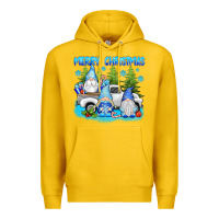 Lemon merry christmas gnomies Premium Hoodie - texasbilliewilder