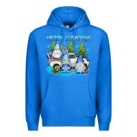 True Royal merry christmas gnomies Premium Hoodie - texasbilliewilder