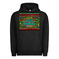 Pigment Black feliz navidad Urban Hoodie - RanaPortraitStore