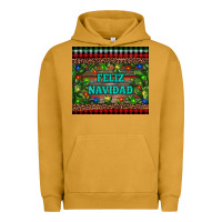 Pigment Peanut Butter feliz navidad Urban Hoodie - RanaPortraitStore