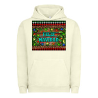 Pigment Pistachio feliz navidad Urban Hoodie - RanaPortraitStore