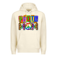 Sandshell proud mom lgbt Premium Hoodie - Zillion Design Studio