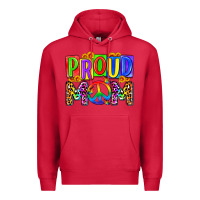 Cardinal proud mom lgbt Premium Hoodie - Zillion Design Studio