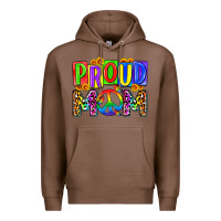 Chestnut proud mom lgbt Premium Hoodie - Zillion Design Studio